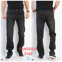 Джинсы Fangsida 3148 black - делук