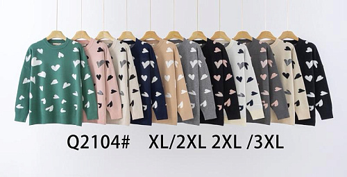 Свитер Estima Q2104 mix - делук