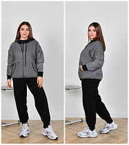 Костюм Спорт Saint Wish 25008-7 black - делук