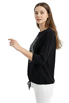 Свитер Fsn 6512 black - делук