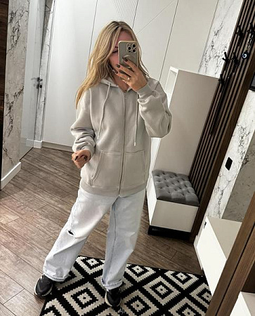 Кофта Спорт Lora LR866 grey - делук