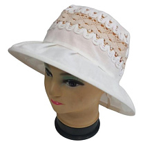 Шляпа Mabi 0784 white - делук