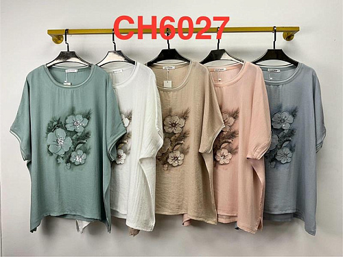 Футболка Saint Wish CH6027 mix - делук