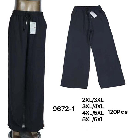 Штаны Спорт Kenalin 9672-1 black - делук