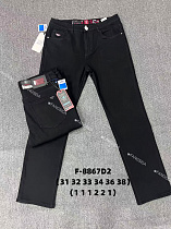 Джинсы God Baron F-8867D2 black - делук