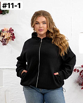 Кофта Спорт Bat 11-1 black - делук