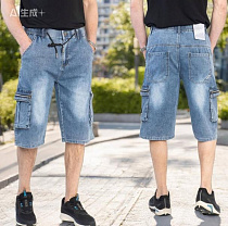 Шорты Lili 19191 l.blue - делук