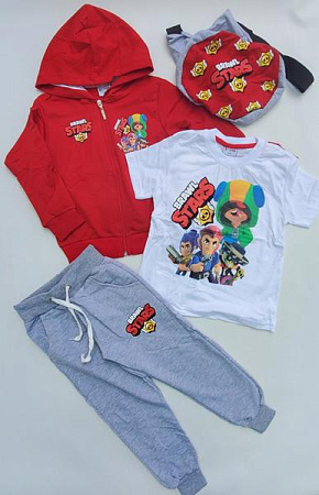 Костюм Спорт Meloria ML4304 red - делук