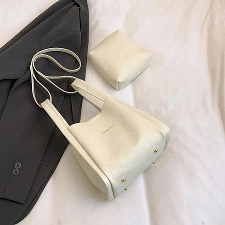 Сумка Fashion Bag D9782-2 milk - делук