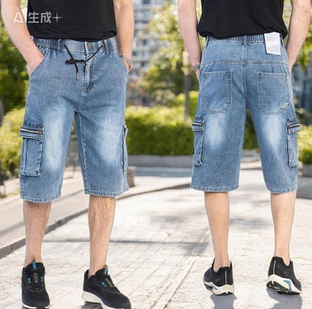 Шорты Lili 19191 l.blue - делук