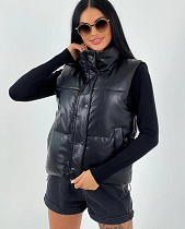 Жилетка Modnulya N632 black - делук