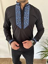 Вышиванка Nik 55953 black - делук