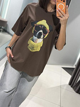Футболка Comod K6051 brown - делук