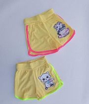 Шорты Meloria ML1126 yellow-pink - делук