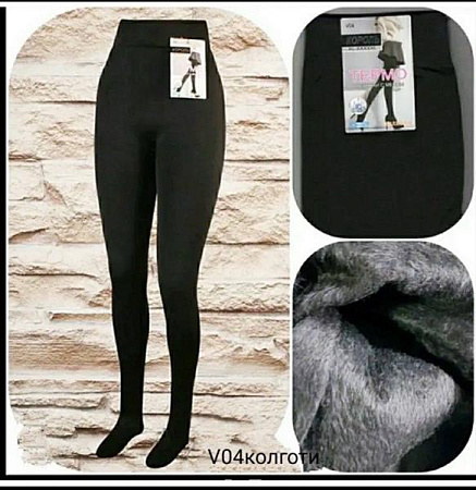 Колготы Redoor V04 black - делук