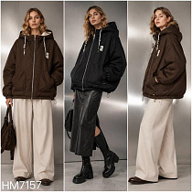 Куртка Saint Wish HM7157 black - делук