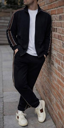 Костюм Спорт Seven Zikina 952 black-brown - делук