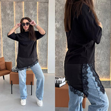 Футболка Sofi Cor 9075 black - делук