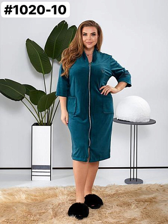 Халат Romeo Life 1020-10 green - делук