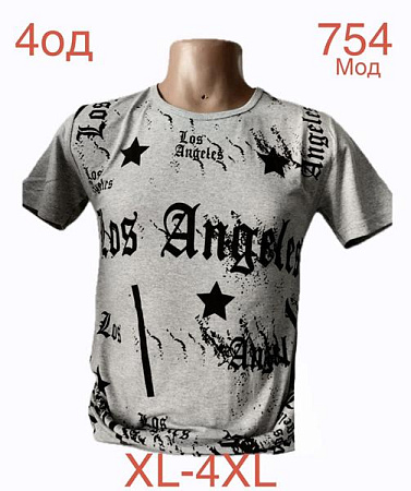 Футболка Надийка ND1230-754 grey - делук