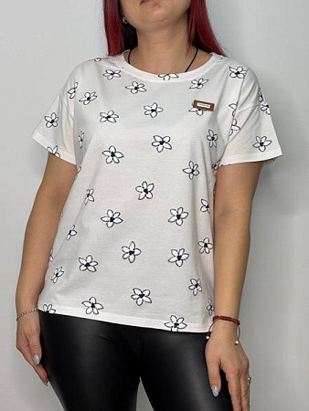 Футболка Kosta KS156 white - делук