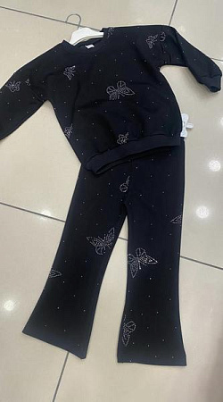 Костюм Спорт Proschenko PR738 black - делук