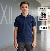 Футболка Amz 25744 navy - делук