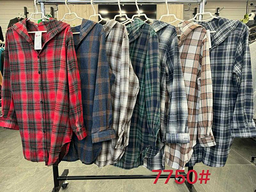 Рубашка Jjf 7750-2 red - делук