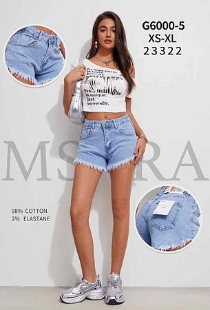 Шорты Miss Kurry G6000-5 l.blue - делук