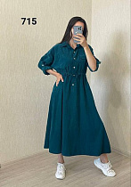 Платье Fsn 715-1 green - делук