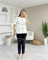 Футболка New Season 8252 white - делук