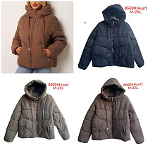 Куртка Katty 8569 grey - делук
