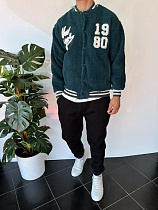 Кофта Three Black 2311 green - делук
