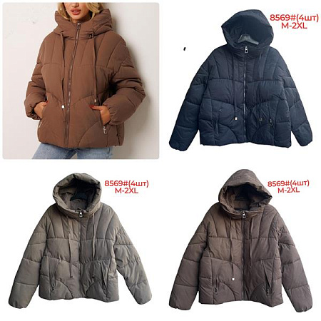 Куртка Katty 8569 grey - делук