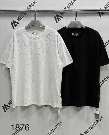 Футболка Met&March 1876 black - делук