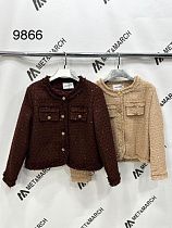 Жилетка Met&March 9866 brown - делук
