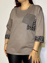 Туника Kosta 3311 brown - делук