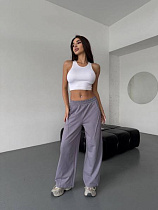 Штаны Спорт Arina 4262 grey - делук