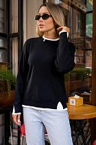 Свитер Little Secret F603 black Свитер Little Secret F603 black - делук