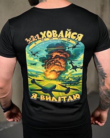 Футболка Madoka 946 black - делук