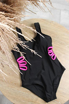 Купальник Sun&Sea XM3337 black-pink - делук