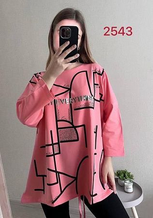 Свитер Fsn 2533 pink - делук