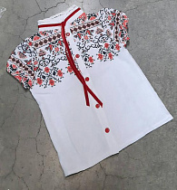 Вышиванка Limerense DD216 white - делук