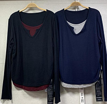 Свитер Style Nadezhda 9075 black - делук