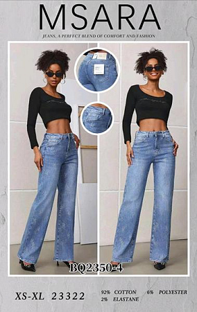 Джинсы Jeans Club BQ2350-4 l.blue - делук