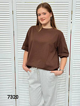 Футболка Mmc Clothes 7320 brown - делук