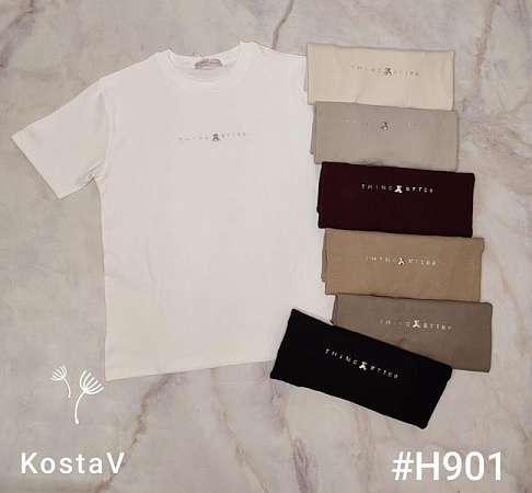 Футболка Kosta H901 mix - делук