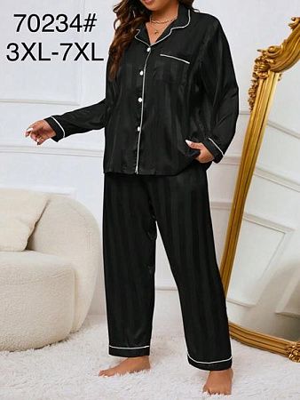 Пижама Romeo Life 70234 black - делук