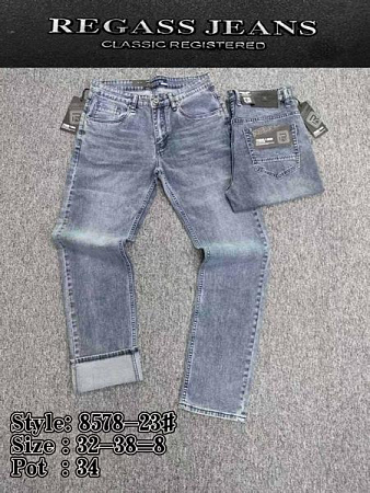 Джинсы Maxim Jeans 8578 l.blue - делук