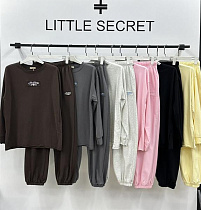 Костюм Спорт Little Secret P5073 yellow - делук